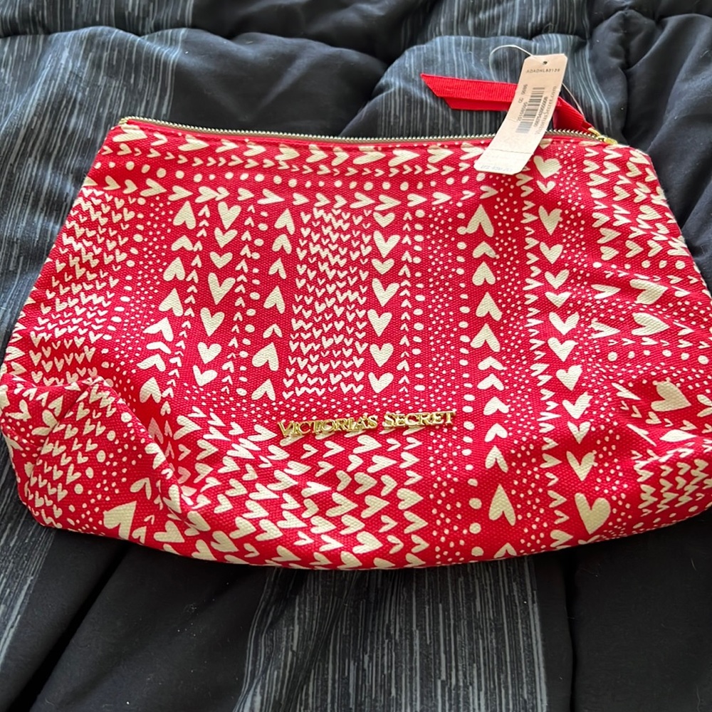 Victoria secret make up bag with accessories